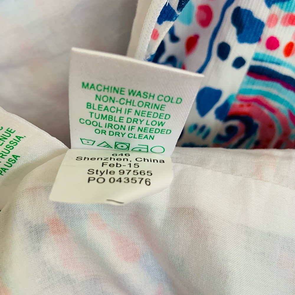 Lilly Pulitzer Petra Shell Me About It Dress Size 0 - Picture 6 of 9
